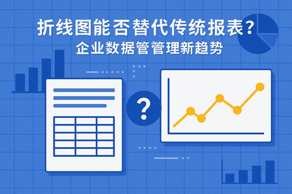 折线图能否替代传统报表？企业数据管理新趋势