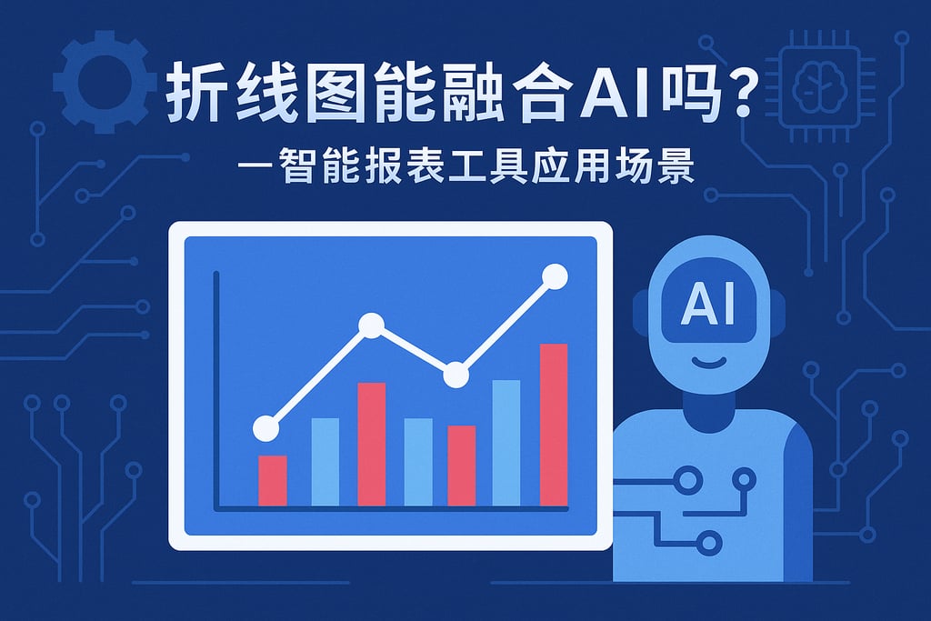 折线图能融合AI吗？智能报表工具应用场景