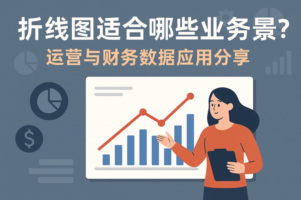 折线图适合哪些业务场景？运营与财务数据应用分享