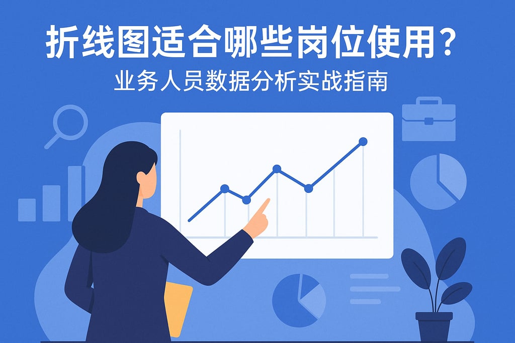 折线图适合哪些岗位使用？业务人员数据分析实战指南