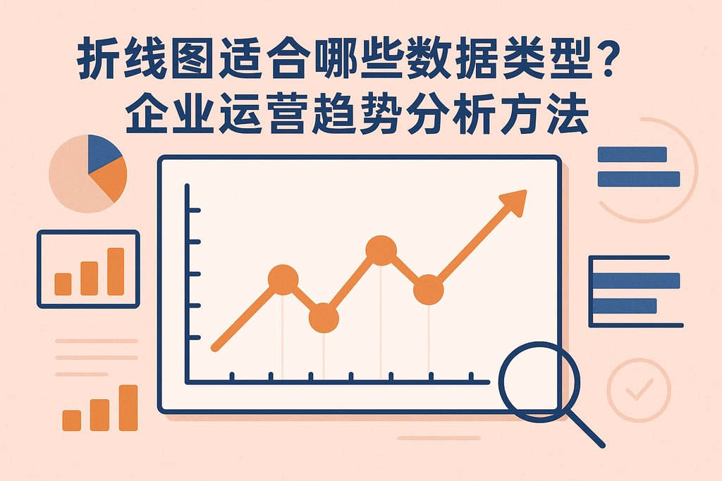 折线图适合哪些数据类型？企业运营趋势分析方法