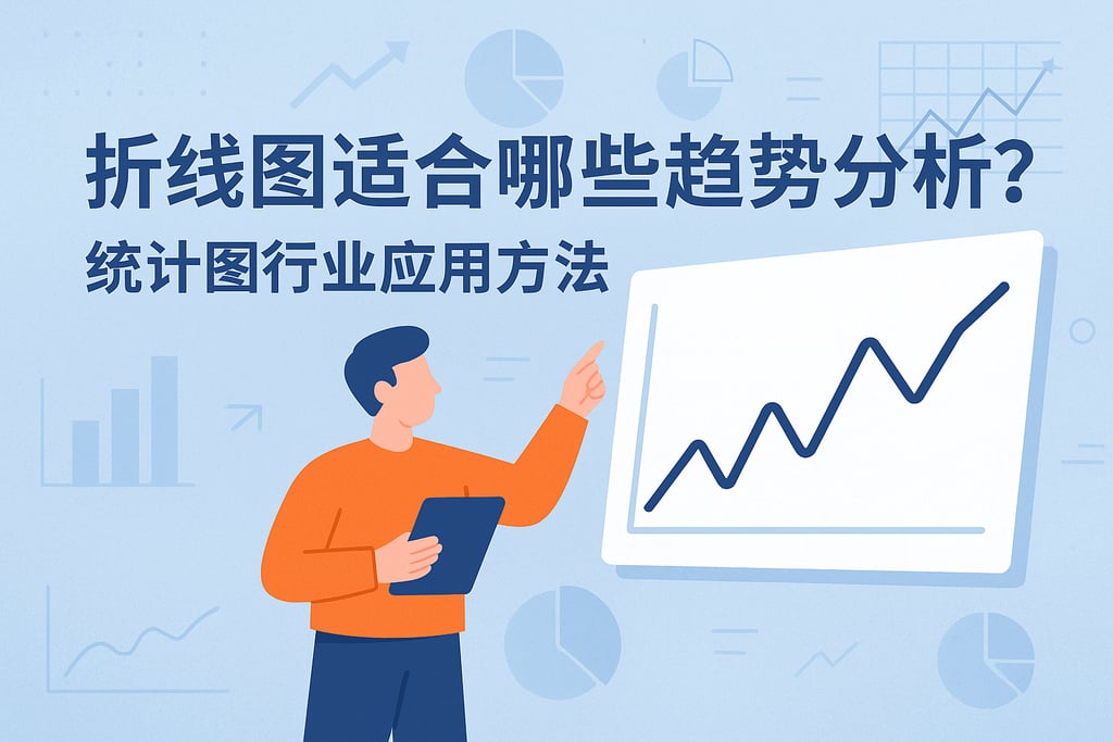 折线图适合哪些趋势分析？统计图行业应用方法
