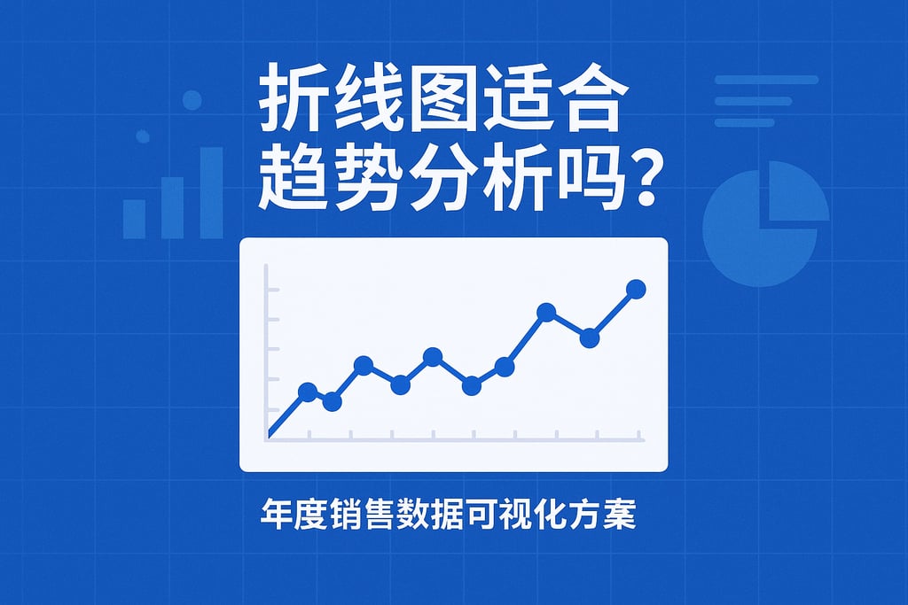 折线图适合趋势分析吗？年度销售数据可视化方案