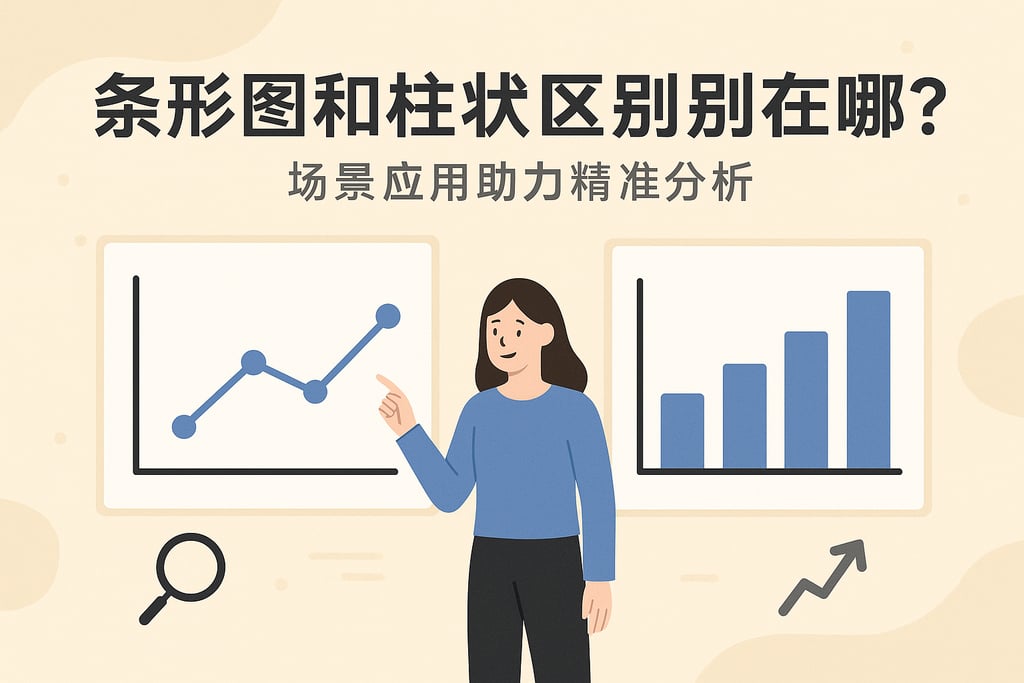 条形图和柱状图区别在哪？场景应用助力精准分析