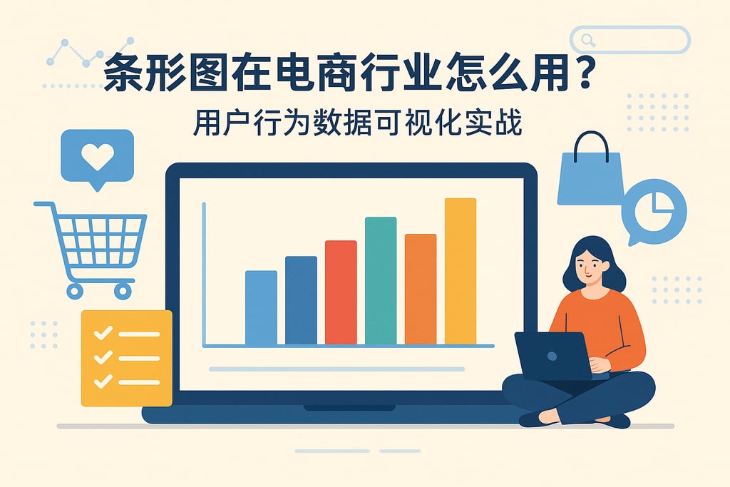 条形图在电商行业怎么用？用户行为数据可视化实战