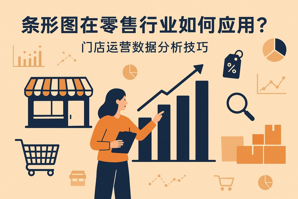 条形图在零售行业如何应用？门店运营数据分析技巧