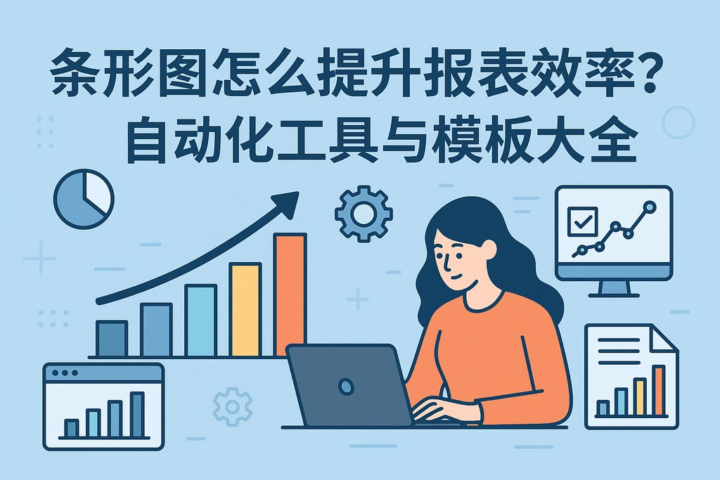 条形图怎么提升报表效率？自动化工具与模板大全
