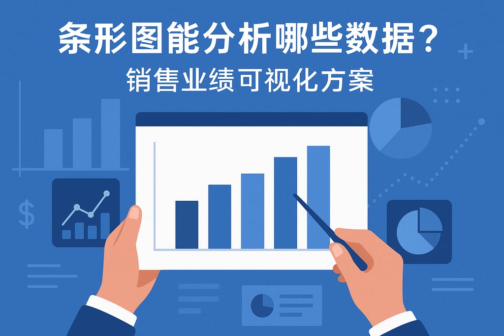 条形图能分析哪些数据？销售业绩可视化方案