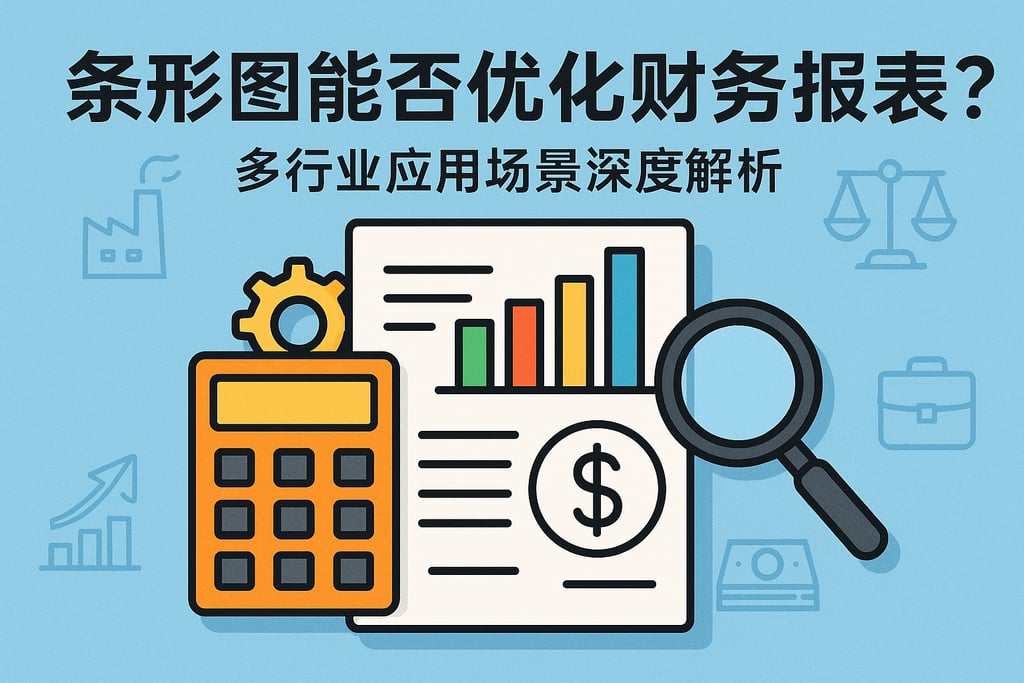 条形图能否优化财务报表？多行业应用场景深度解析