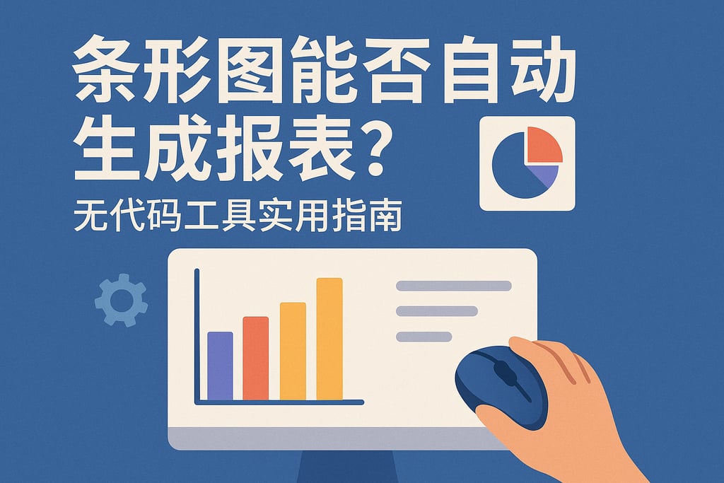 条形图能否自动生成报表？无代码工具实用指南