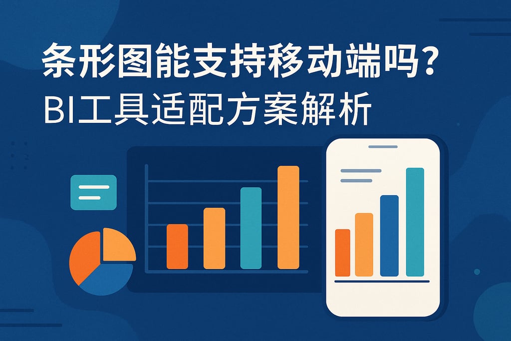 条形图能支持移动端吗？BI工具适配方案解析