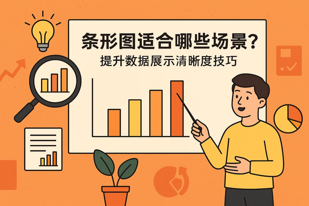 条形图适合哪些场景？提升数据展示清晰度技巧
