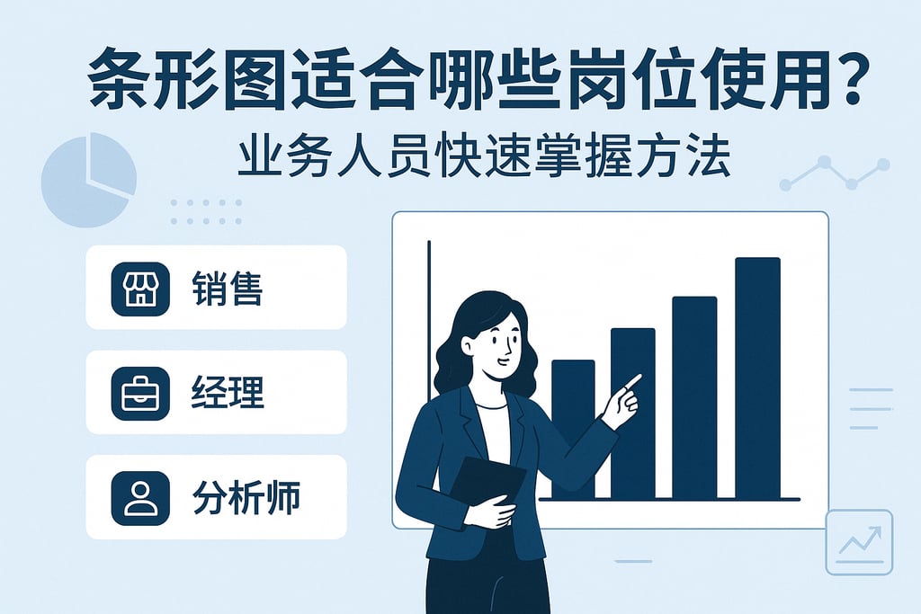 条形图适合哪些岗位使用？业务人员快速掌握方法