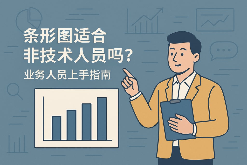 条形图适合非技术人员吗？业务人员上手指南