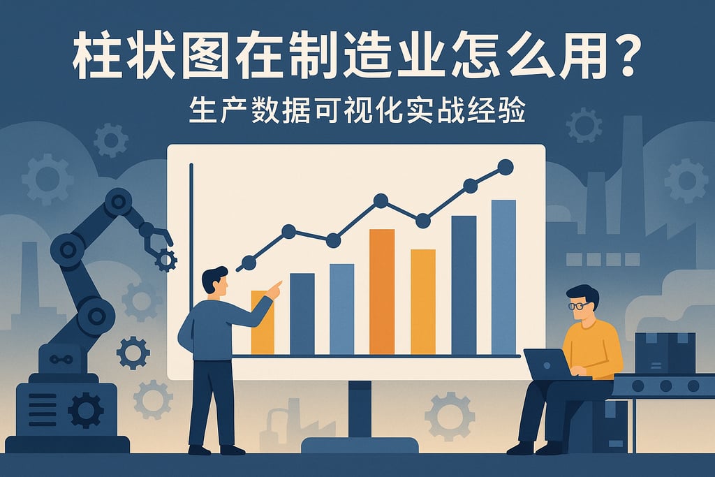 柱状图在制造业怎么用？生产数据可视化实战经验