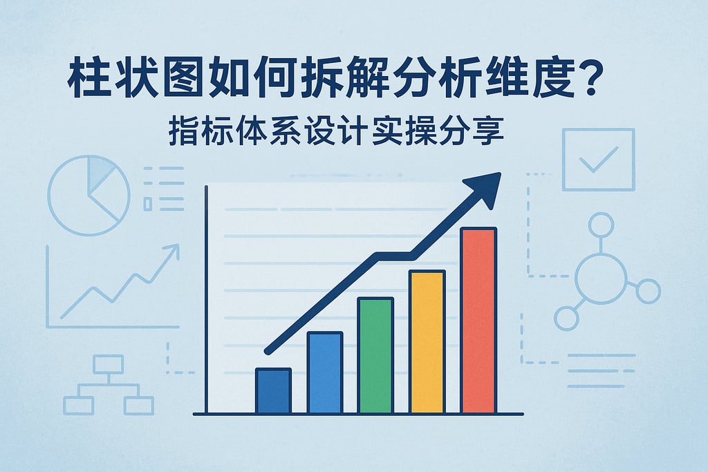 柱状图如何拆解分析维度？指标体系设计实操分享
