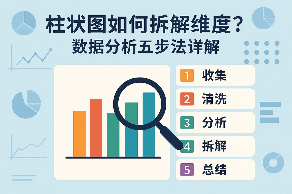 柱状图如何拆解维度？数据分析五步法详解