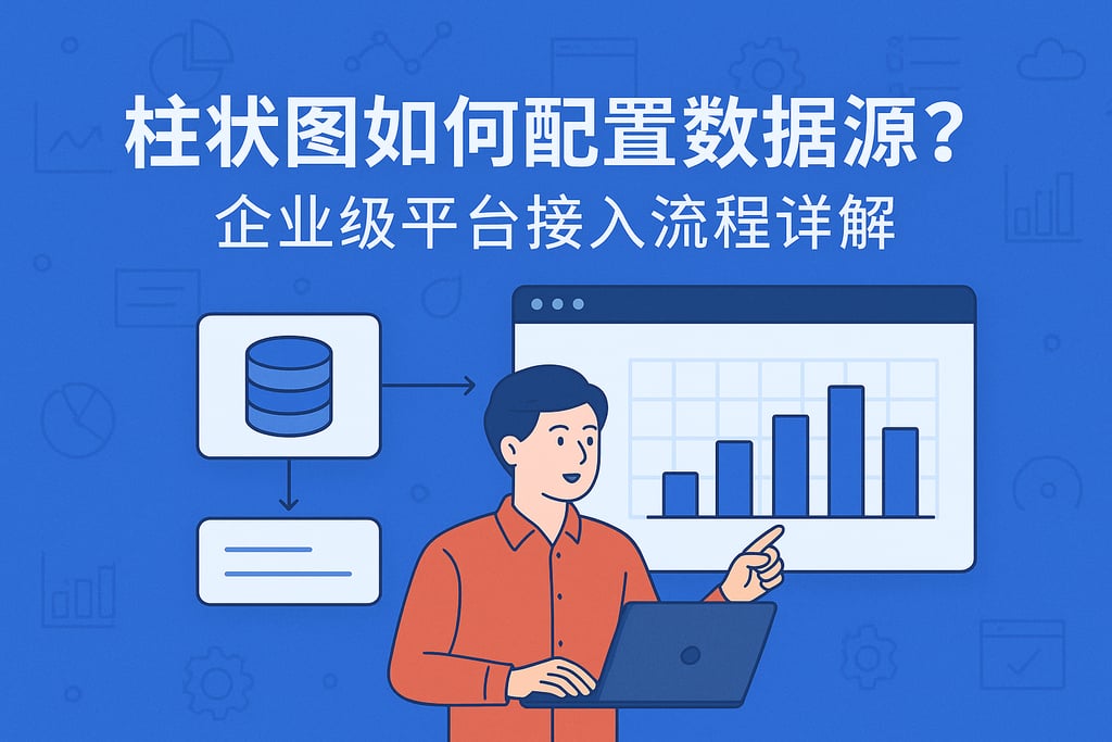 柱状图如何配置数据源？企业级平台接入流程详解
