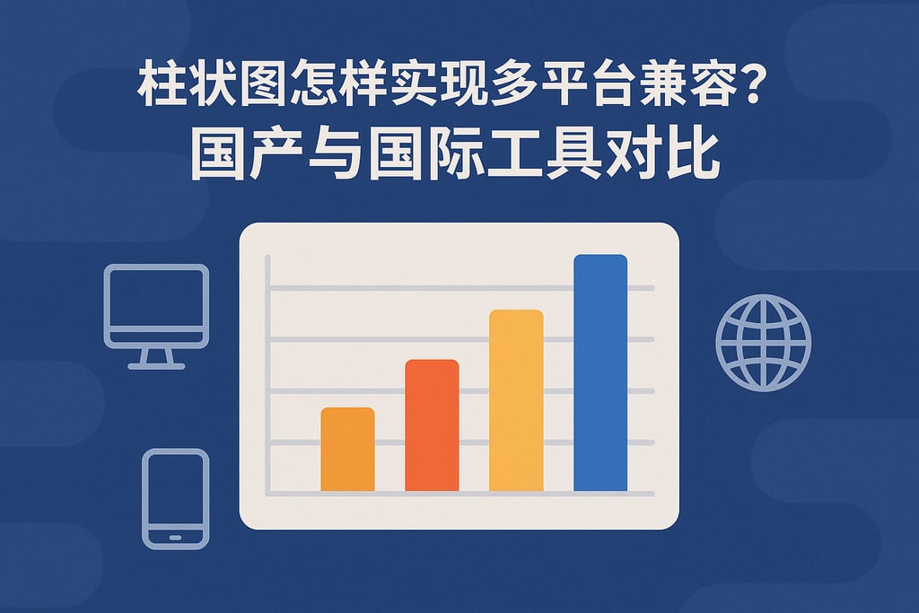柱状图怎样实现多平台兼容？国产与国际工具对比