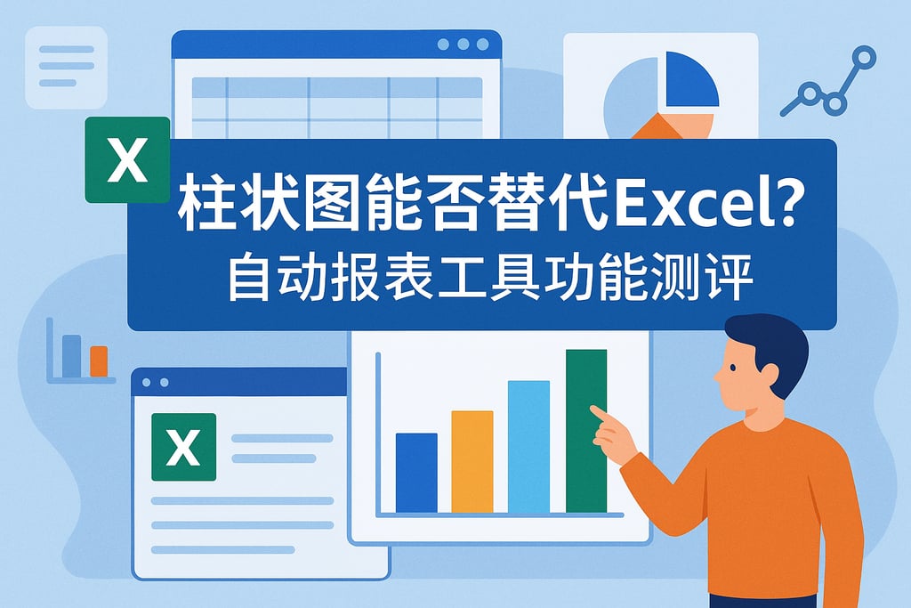 柱状图能否替代Excel？自动报表工具功能测评