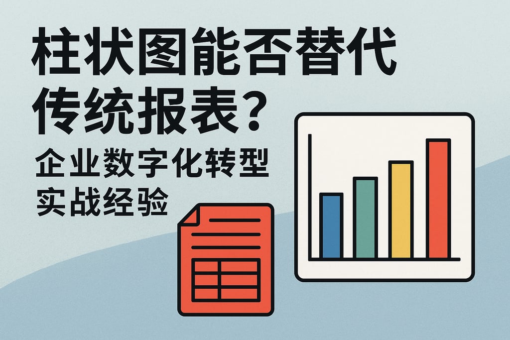 柱状图能否替代传统报表？企业数字化转型实战经验