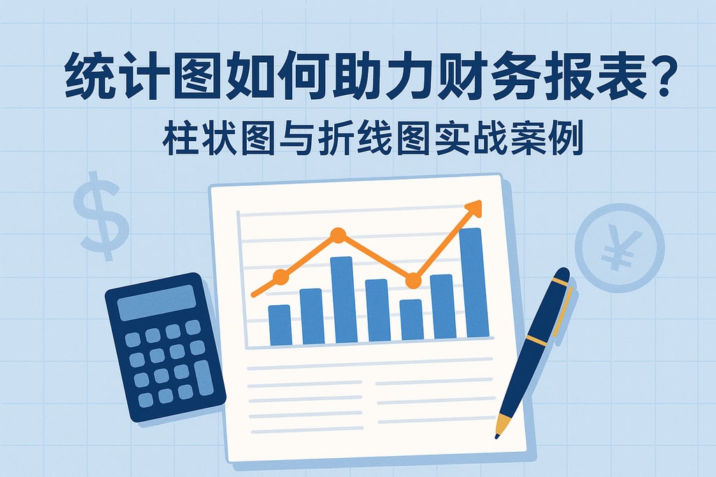统计图如何助力财务报表？柱状图与折线图实战案例