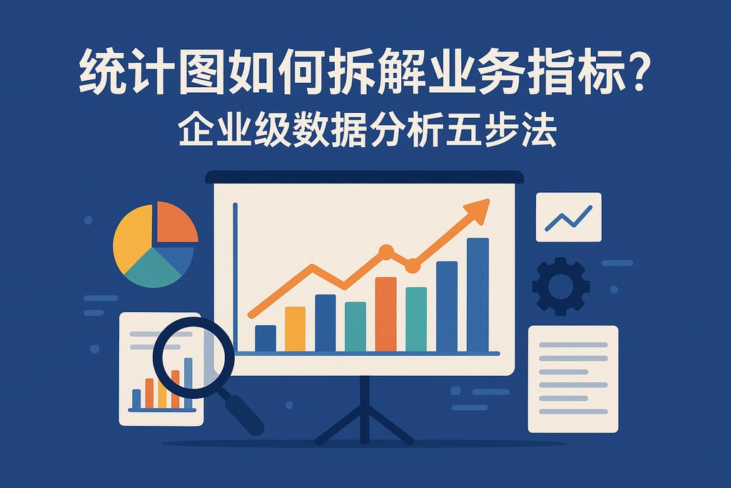 统计图如何拆解业务指标？企业级数据分析五步法