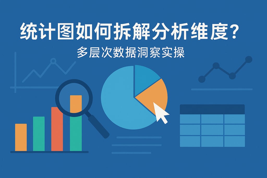 统计图如何拆解分析维度？多层次数据洞察实操