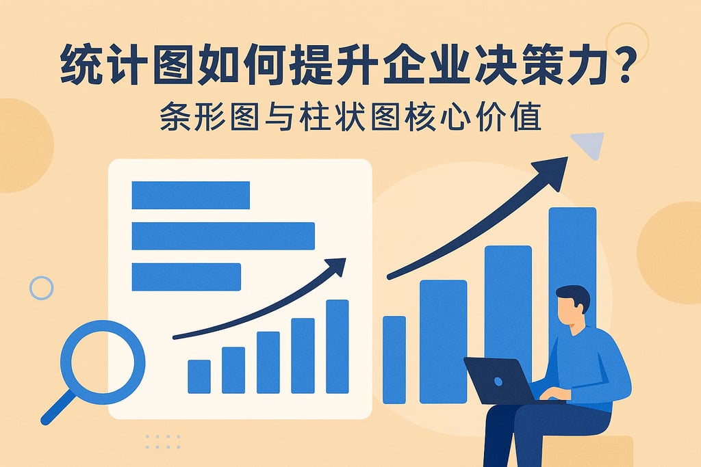 统计图如何提升企业决策力？条形图与柱状图核心价值
