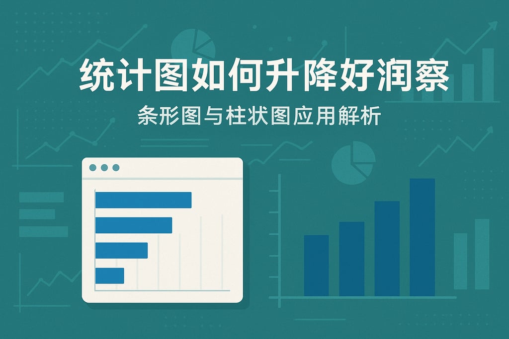 统计图如何提升数据洞察力？条形图与柱状图应用解析