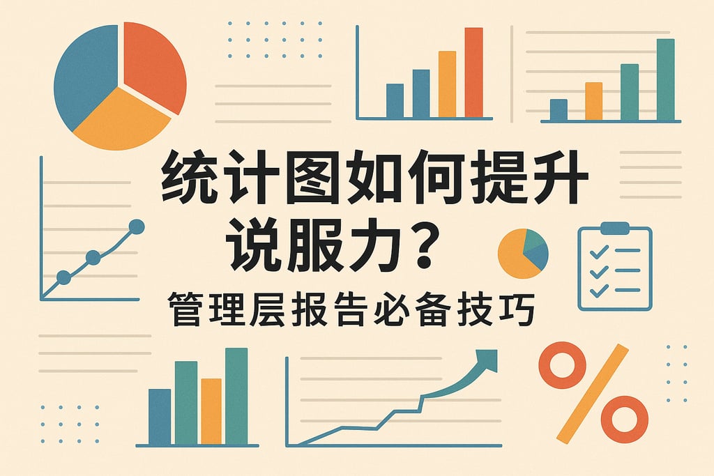 统计图如何提升说服力？管理层报告必备技巧