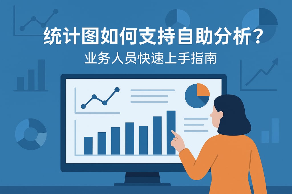 统计图如何支持自助分析？业务人员快速上手指南