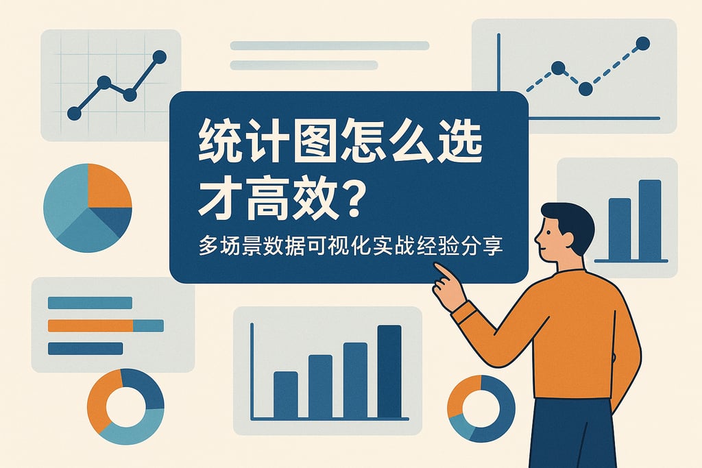 统计图怎么选才高效？多场景数据可视化实战经验分享