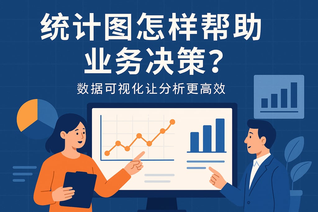 统计图怎样帮助业务决策？数据可视化让分析更高效
