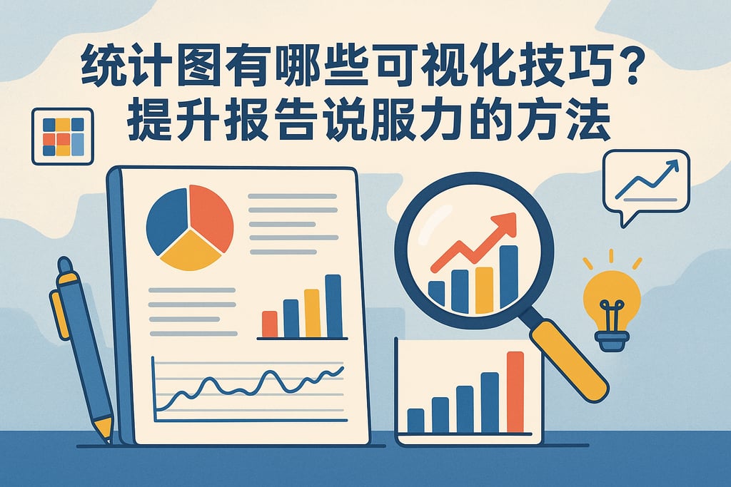统计图有哪些可视化技巧？提升报告说服力的方法