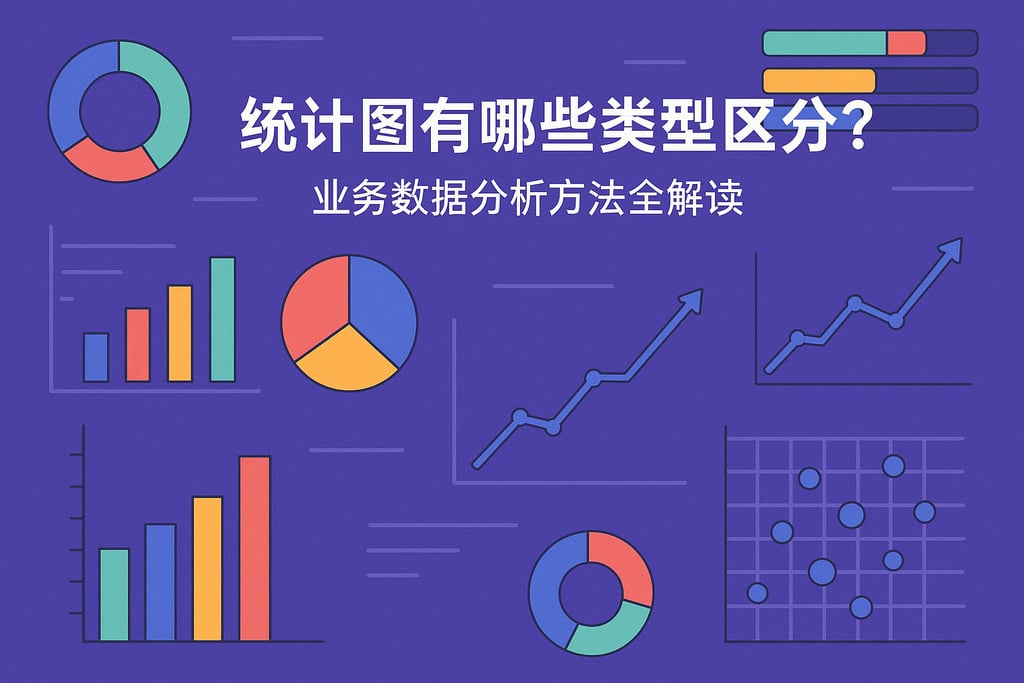 统计图有哪些类型区分？业务数据分析方法全解读
