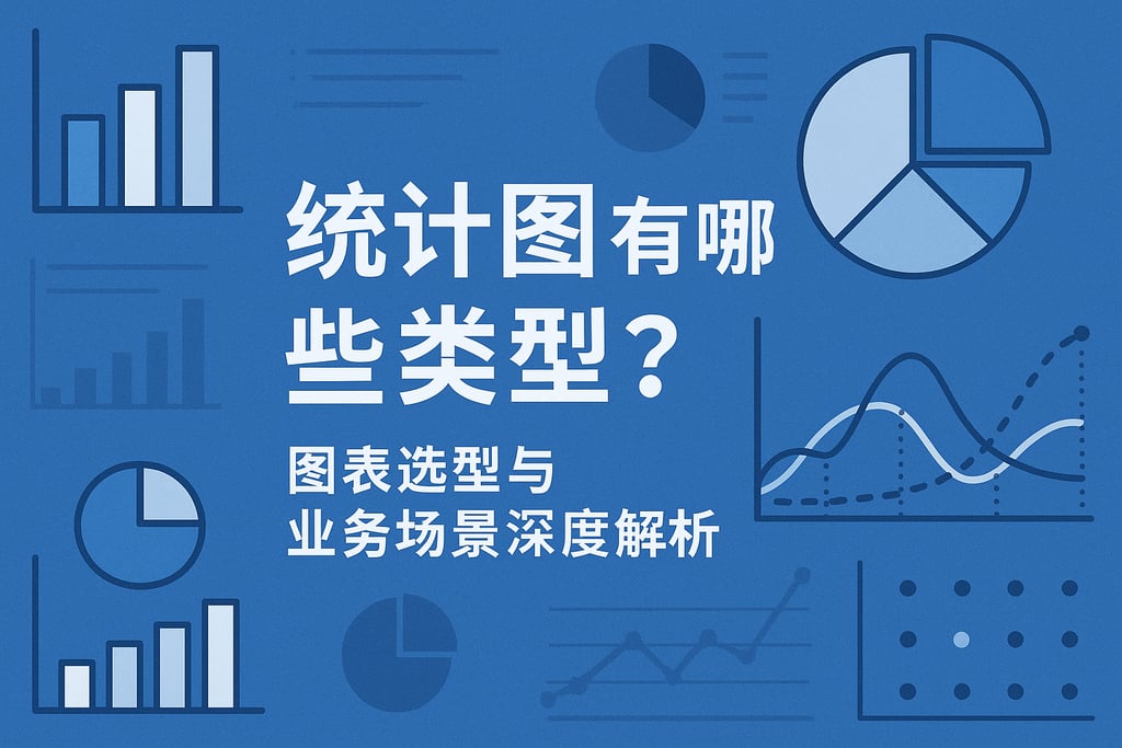 统计图有哪些类型？图表选型与业务场景深度解析