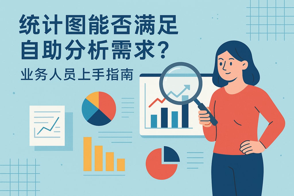统计图能否满足自助分析需求？业务人员上手指南