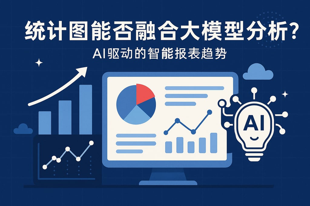 统计图能否融合大模型分析？AI驱动的智能报表趋势