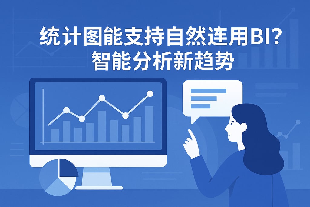 统计图能支持自然语言BI吗？智能分析新趋势