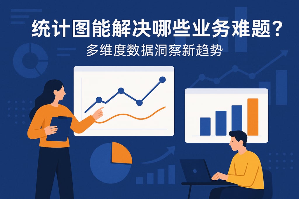 统计图能解决哪些业务难题？多维度数据洞察新趋势