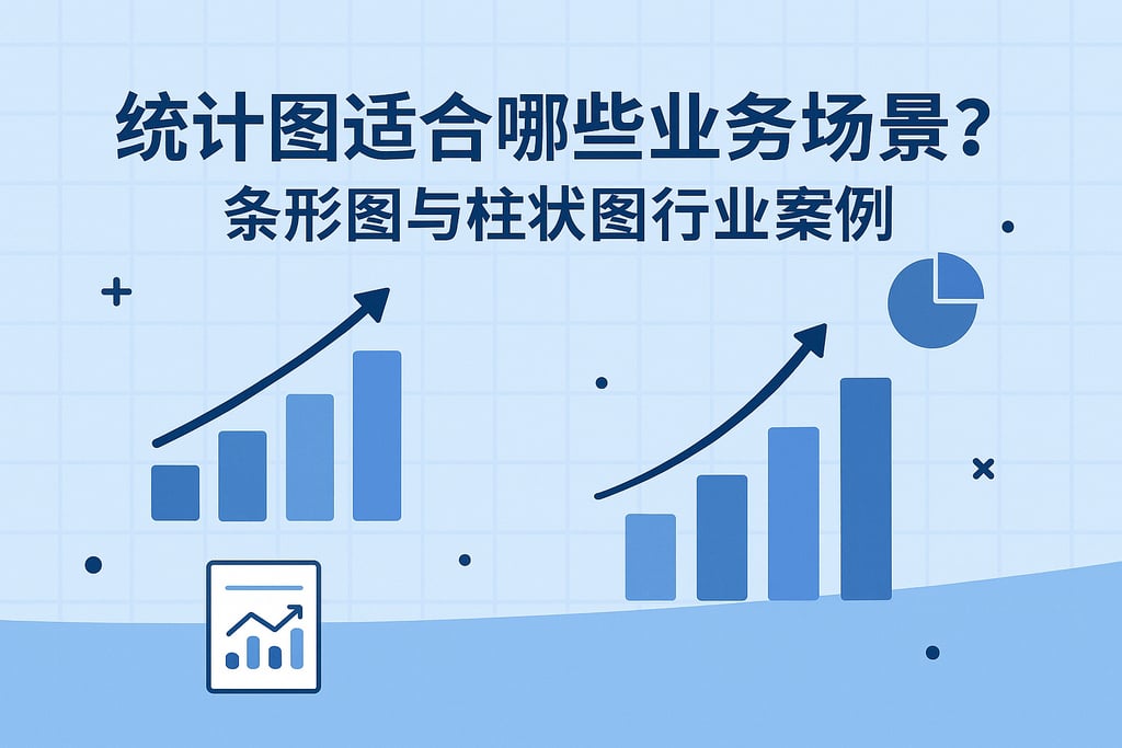 统计图适合哪些业务场景？条形图与柱状图行业案例