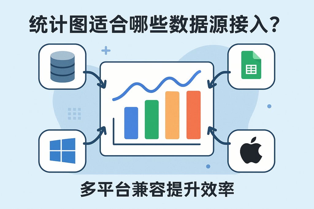 统计图适合哪些数据源接入？多平台兼容提升效率