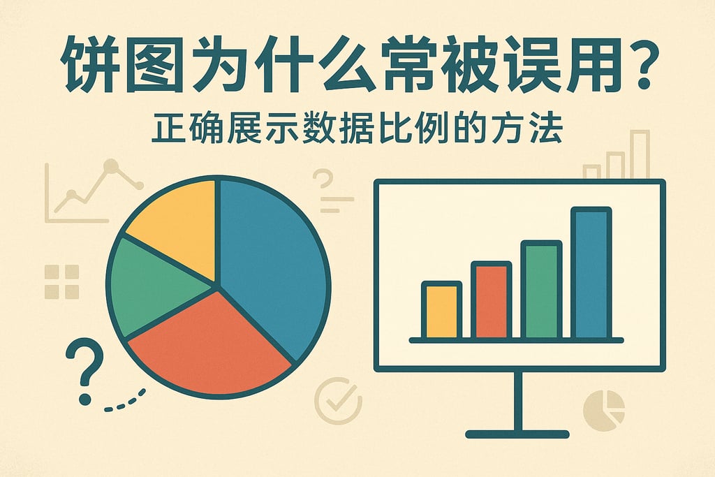 饼图为什么常被误用？正确展示数据比例方法