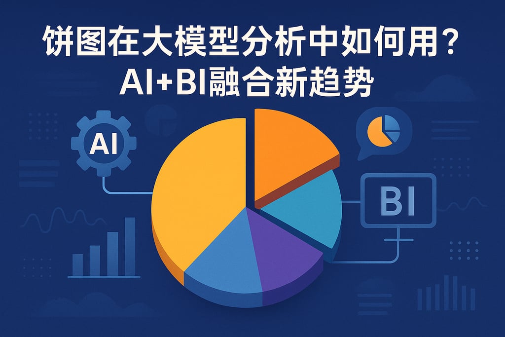 饼图在大模型分析中如何用？AI+BI融合新趋势