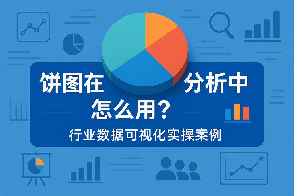 饼图在市场分析中怎么用？行业数据可视化实操案例