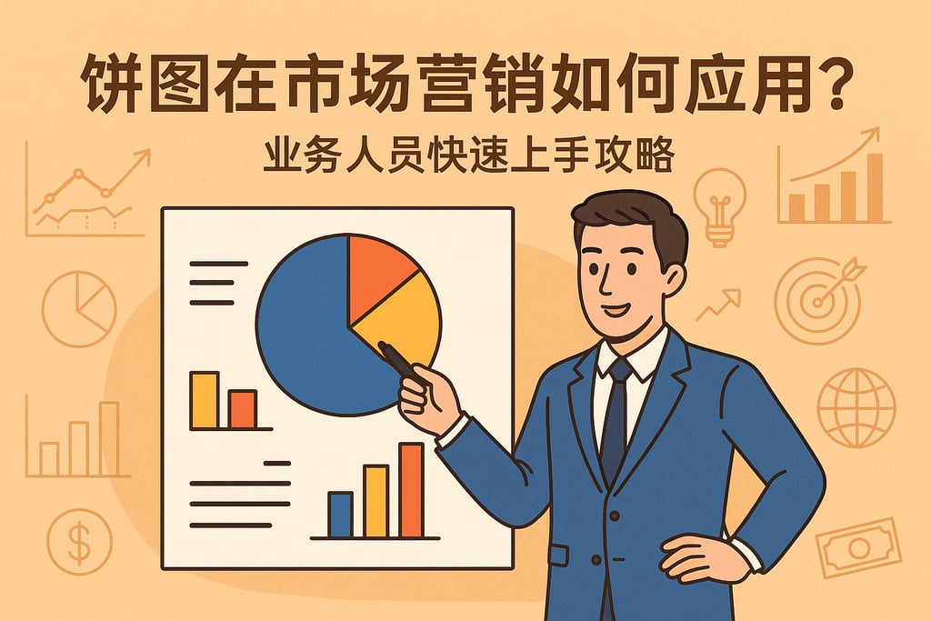 饼图在市场营销如何应用？业务人员快速上手攻略