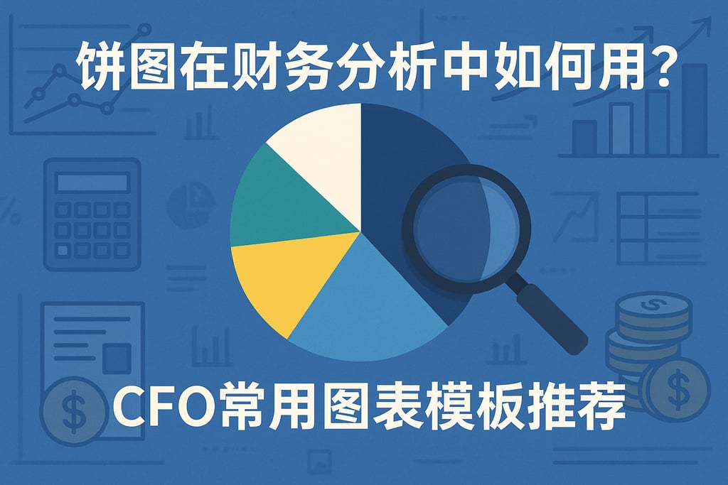 饼图在财务分析中如何用？CFO常用图表模板推荐