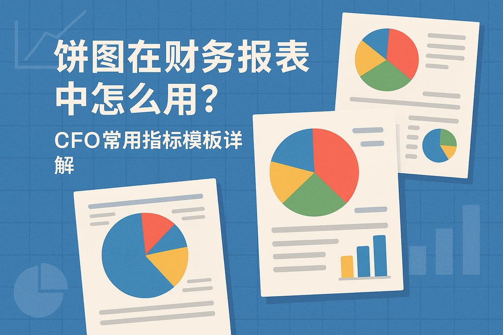 饼图在财务报表中怎么用？CFO常用指标模板详解