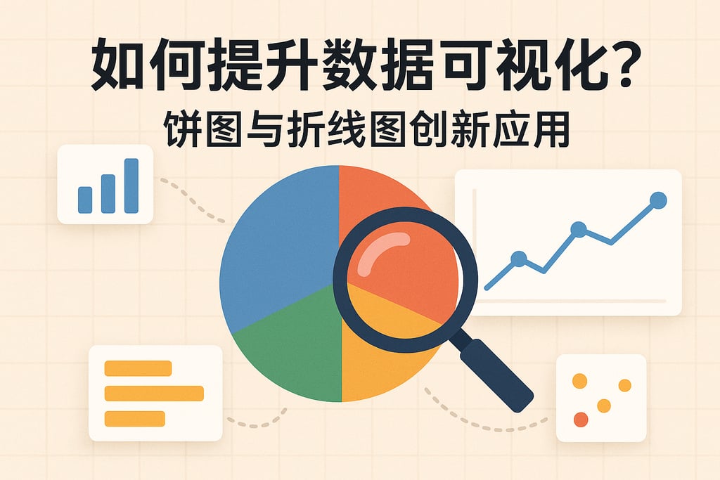 饼图如何提升数据可视化？扇形图与折线图创新应用